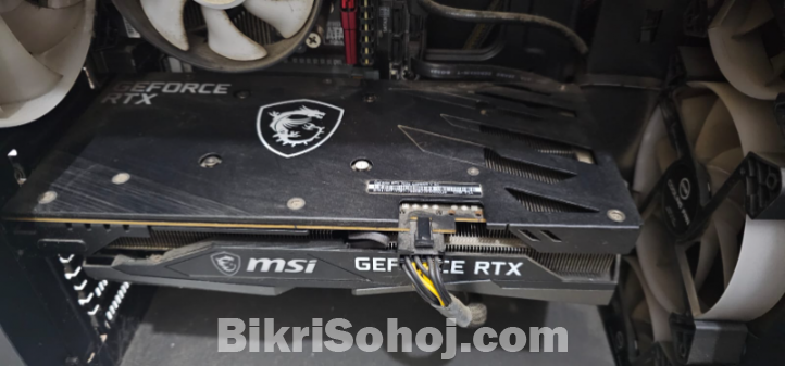 RTX3050 8GB ram with power supply 650wt